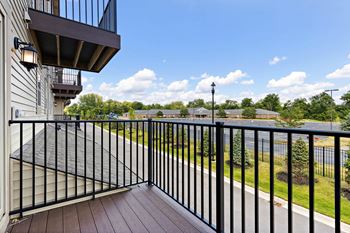 Private balcony